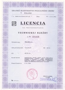 Technická licencia